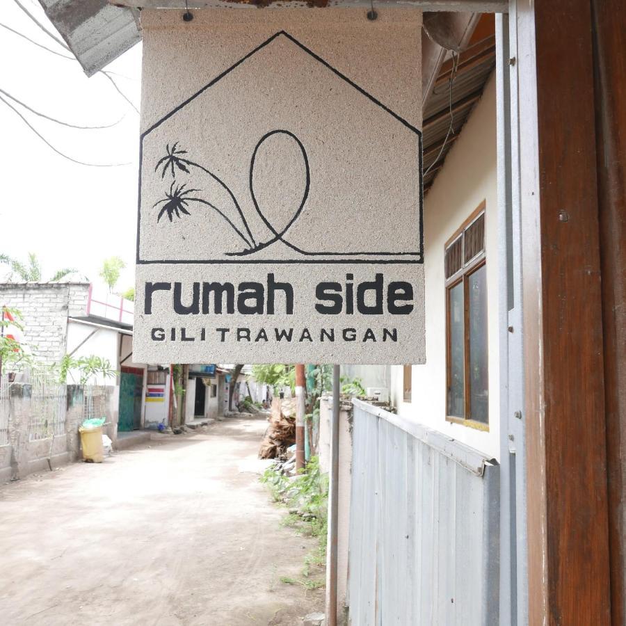 Apartamento Rumah Side Gili Trawangan Exterior foto